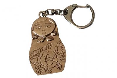  Porte clefs en m&eacute;tal Poup&eacute;e Russe By Cbkreation 