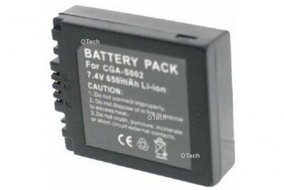 Batterie pour PANASONIC CGA-S002E - Garantie 1 an