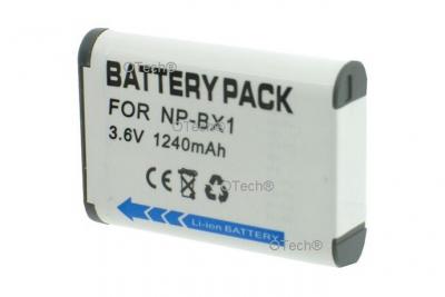 OTECH  Batterie Compatible avec Sony Cyber-Shot DSC-HX60V
