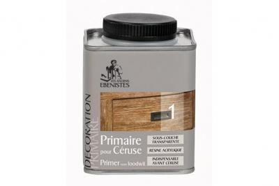 LES ANCIENS EBENISTES PRIMAIRE POUR CERUSE 250ML - Les anciens &eacute;b&eacute;nistes