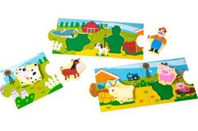 SMALL FOOT Puzzle &Agrave; Raconter ""Ferme 