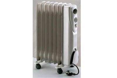 VOLTMAN DIO Radiateur Bain d'Huile 1500W - Blanc