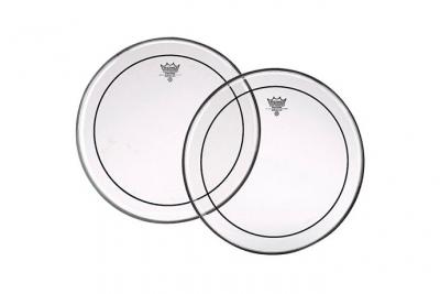 REMO  Schlagzeugfell PS-0308-00 Rayures fines transparentes 20,3 cm