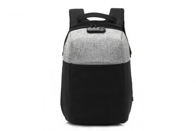  Sac &agrave; dos connect&eacute; &agrave; coque rigide - - BLP0350-535 - Noir/Gris