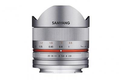 SAMYANG  f2.8 iI objectif 8 mm pour raccordement e-silber sony