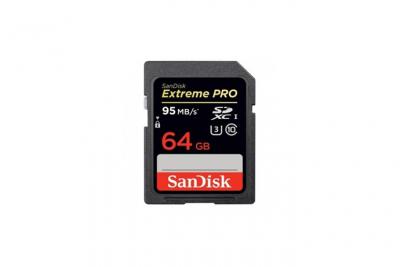 SANDISK Sd extreme pro 64 go sdxc 95 mb/s uhs-1 u3 classe 10