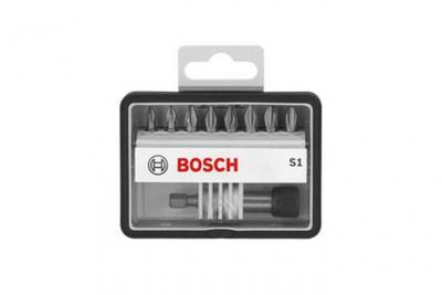 BOSCH Embouts de vissage courts 8 pi&egrave;ces + 1 (S3)