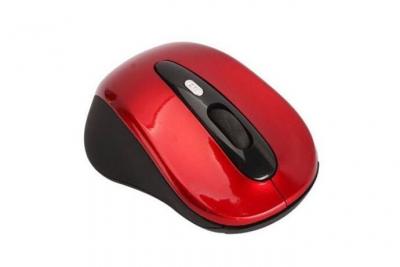 YONIS Souris Sans Fils Universelle Optique 2600 Dpi 2.4 Ghz USB Plug & Play Rouge Neuf -  