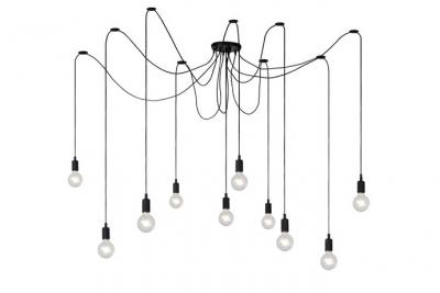 LUCIDE  FIX MULTIPLE - Suspension - Noir