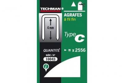 TECHMAN  - 5000 agrafes type D 8 mm