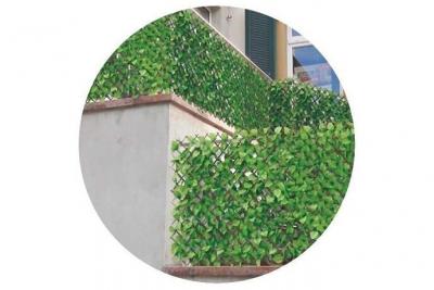 JET7GARDEN  Treillis &deg;FEUILLES ROSIER&deg; H 1m x L 2m