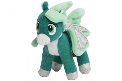 TRUDI  - 50175 - Peluche - Mini P&eacute;gase - Vert - 14 Cm