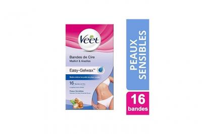 VEET Bandes De Cire Maillot-Aisselles - Peaux Sensibles