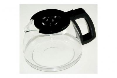 MELITTA Verseuse en verre + couvercle noir pour cafetiere 