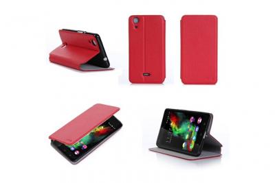 GENERIQUE Housse iPad 2 et 3 orange pliable Style Cuir 