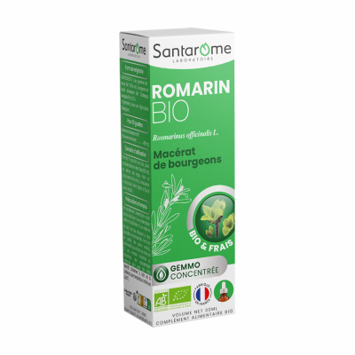 SANTAROME  Romarin Bio 30 ml - Flacon compte goutte 30 ml