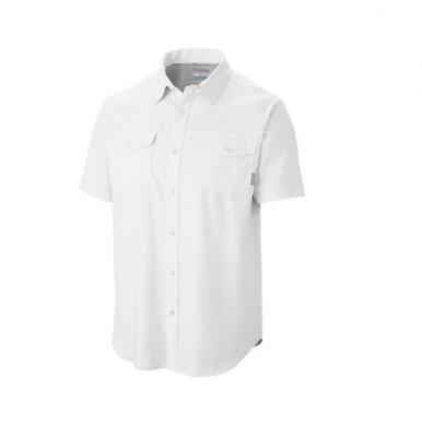 COLUMBIA  Utilizer II Solid Short Sleeve Shirt - Chemise homme White M
