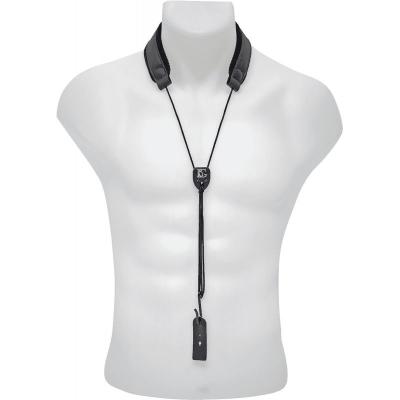 BG  O30e - Cordon Cuir &Eacute;lastique Pour Cor Anglais
