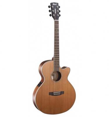 CORT  Sfx-Ced Ns - C&egrave;dre Naturel Satin&eacute; - Guitare Sfx &Eacute;lectroacoustique