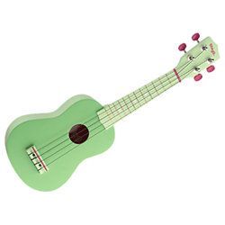 STAGG  Us-Grass - Ukulele Soprano Vert (+ Housse)