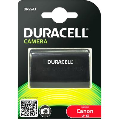 DURACELL  Canon Lp-e6n 2000mah 7.4v Lithium Battery Argent&eacute;