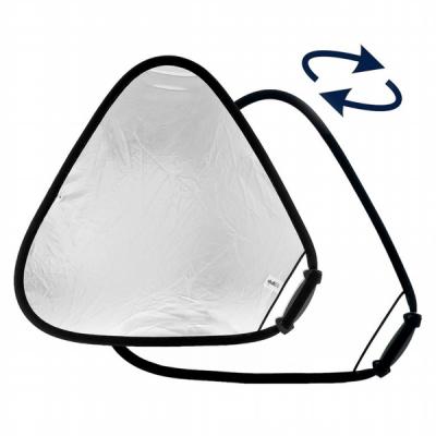 MANFROTTO  3631 Tri Grip Triangulaire Pliant 75cm Argent/Blanc