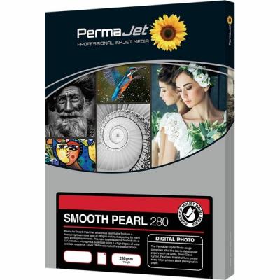 PERMAJET  50732 A3 + Papier Lisse de Pearl (Lot de 25)