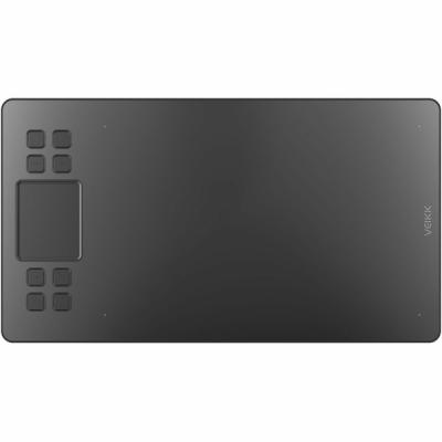 VEIKK Tablette Graphique A50 avec 8 Raccourcis et 1 Pav&eacute; Tactile, 10&times;6 Pouces,Noir
