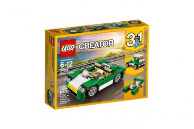 LEGO Creator 3 en 1 31056 La d&eacute;capotable verte 