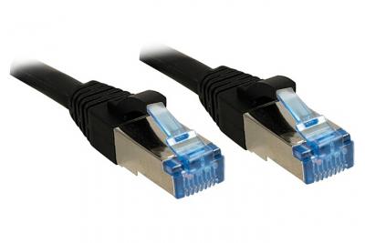 LINDY  C&acirc;ble r&eacute;seau Cat.6A S/FTP, cuivre, LSOH, 500MHz, Noir, 10m