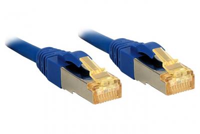 Lindy C&acirc;ble r&eacute;seau Cat.7 S/FTP, cuivre, LSOH, 600MHz, Bleu, 3m