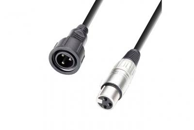 CAMEO  DMX ADAPTER OUT - C&acirc;ble adaptateur pour projecteur ext&eacute;rieur IP65, connecteur IP65 vers - C&acirc;bles Adaptateurs