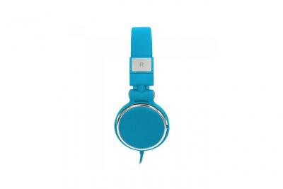 Casque filaire avec micro WE - Bleu 