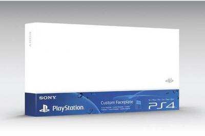 SONY COMPUTER Accessoire Sony Custom Faceplate Blanc Glacial pour Console PS4