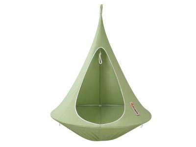 VIVERE Tente suspendue simple Cacoon coloris vert