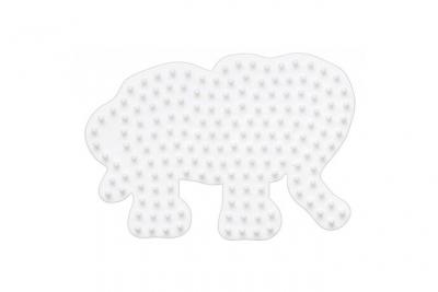 HAMA Plaque petit &eacute;l&eacute;phant - pour perles standard (&Oslash;5 mm) -  