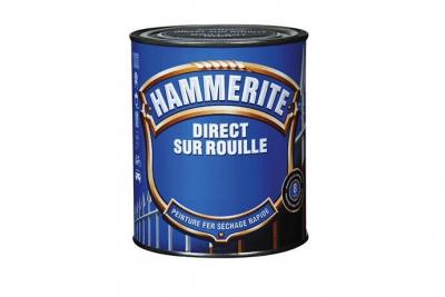 HAMMERITE Peinture fer ext&eacute;rieur Direct sur rouille  vert epic&eacute;a 2.5 l