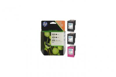 HP  300 Multipack Noir(e) / Plusieurs couleurs Original SD518AE