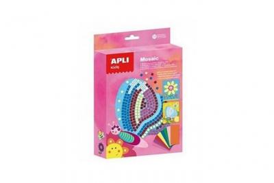 APLI  kids 13913&nbsp;Kit mosaique en mousse Printemps (2&nbsp;pi&egrave;ces)