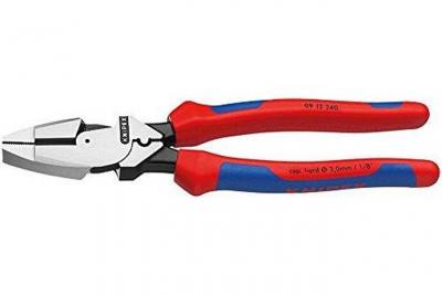 KNIPEX Pince Universelle "linesman's" 240mm Pour Sertissage - Bi-mati&egrave;re