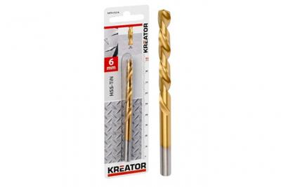 KREATOR Foret m&eacute;taux en titane HSS &Oslash; 11x142mm 