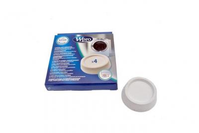 WPRO Lot de 4 patins anti vibrations universels pour