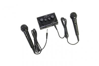 LTC AUDIO Set karaok&eacute; pour TV  TV-STATION (2 micros + table de mixage)
