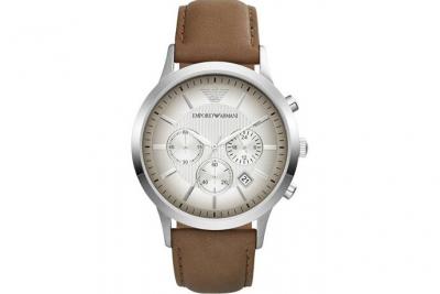 EMPORIO ARMANI Montre -  - AR2471 - Cuir marron - Quartz - Analogique 