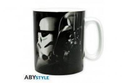 ABST Mug 460 ml Star Wars Vador Troopers Abystyle Noir et Blanc