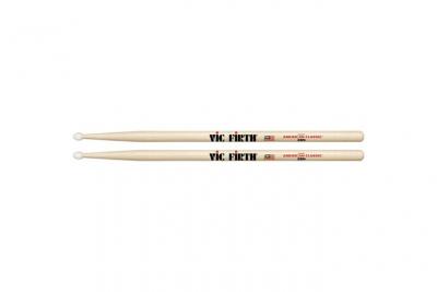 VIC FIRTH Paire de baguettes 2BN - American Classic olive nylon