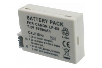 OTECH Batterie pour CANON EOS 550D - Garantie 1 an