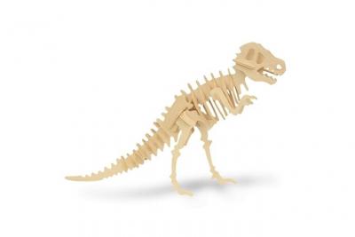 TOTALCADEAU  Puzzle 3D dinosaure st&eacute;gosaure en bois