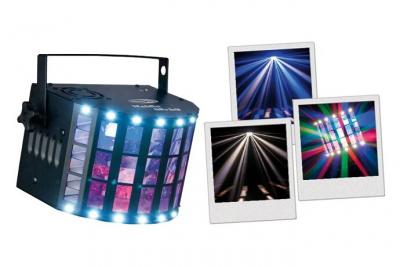 SHOWTEC  Techno Derby Effet lumineux 2-en-1 - Effets de projecteurs LED