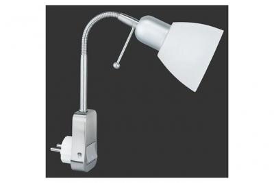 TRIO LEUCHTEN Trio Lighting - Applique Ligara Nickel mat 1x40W E14 - Gris